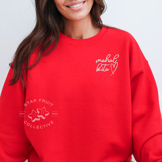 Mahal Kita Embroidered Unisex Sweatshirt