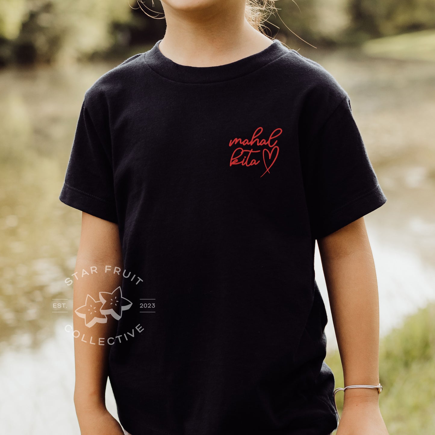 Mahal Kita Embroidered Youth Bella+Canvas Tee
