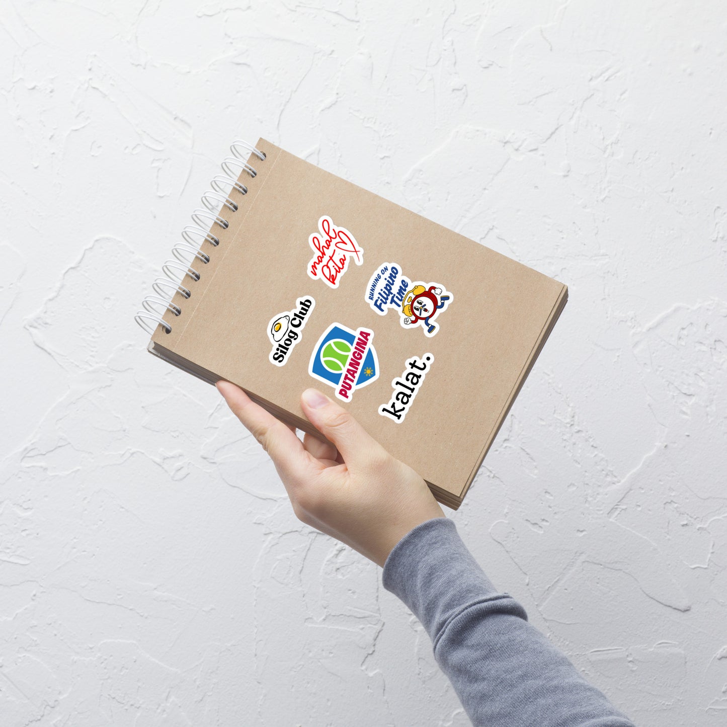 5.5” × 5.5” Filipino Sticker Sheet — Bubble-Free Stickers