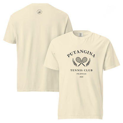 Putangina Tennis Club Unisex Comfort Colors Tee
