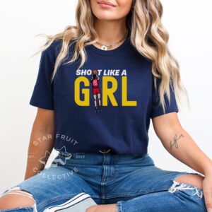 Shoot Like a Girl C Clark Bella+Canvas
