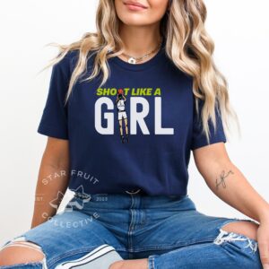 "Shoot Like A Girl" P. Bueckers Bella + Canvas T-Shirt