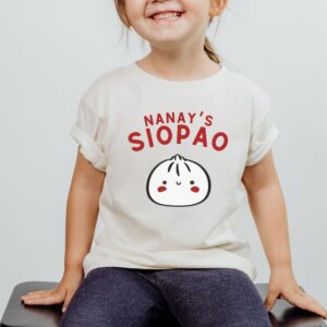 Siopao Custom Name Filipino Toddler Bella + Canvas T-Shirt