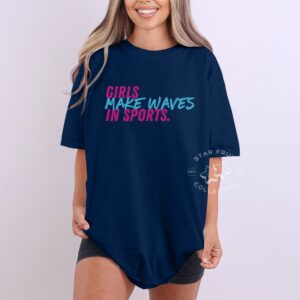 Girls Make Waves In Sports Comfort Colors T-Shirt