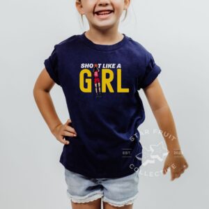 "Shoot Like a Girl" C. Clark Bella+Canvas Youth T-Shirt