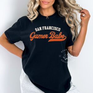 San Francisco Gamer Babe Comfort Colors T-Shirt