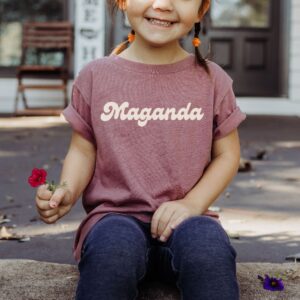 Maganda Beautiful Filipino Toddler Bella + Canvas T-Shirt