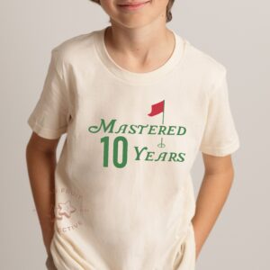 Mastered Custom Years Golf Youth Shirt