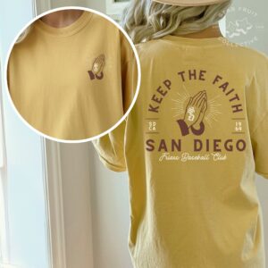 Keep the Faith San Diego Unisex Comfort Colors T-Shirt