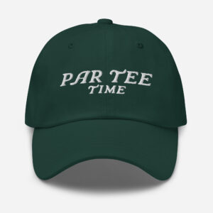 Par Tee Time Embroidered Dad Hat
