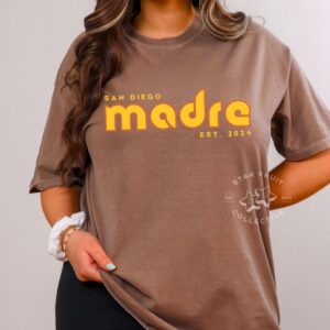 Custom Year San Diego Madre 70's Retro Comfort Colors T-Shirt