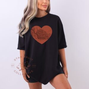 Love Altadena California 91001 Map Comfort Colors T-Shirt